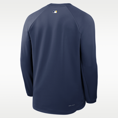 Milwaukee Brewers Authentic Collection Men's Nike Dri-FIT Pullover
